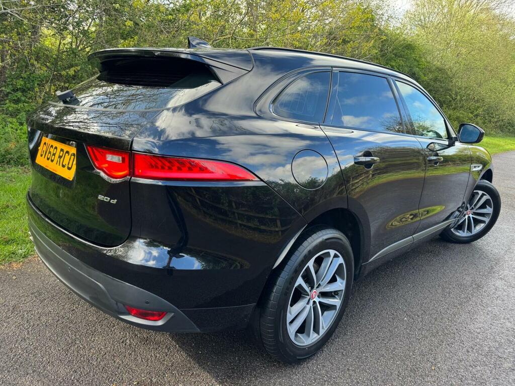 Jaguar F-Pace Suv 2.0 D180 R-sport Euro 6 Ss 20196 GV68RCO Black #4