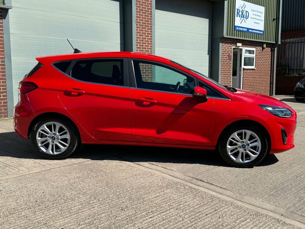 Ford Fiesta 1.0T Ecoboost Titanium Hatchback EN72GWA Red #5