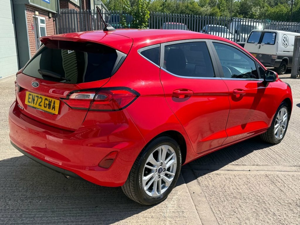 Ford Fiesta 1.0T Ecoboost Titanium Hatchback EN72GWA Red #6