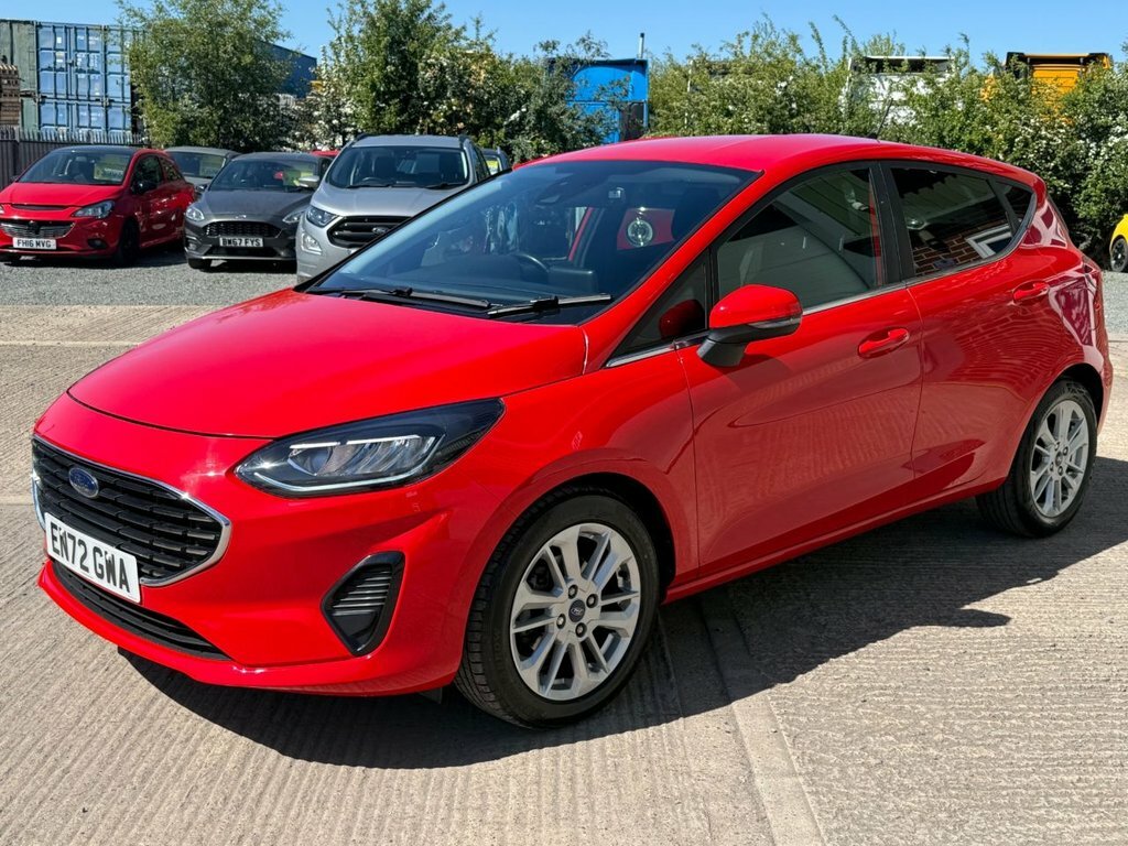 Ford Fiesta 1.0T Ecoboost Titanium Hatchback EN72GWA Red #4