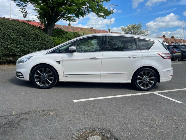 Ford S-Max 2.0 Tdci Vignale Powershift EF17KWH White #6