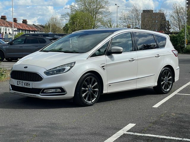 Ford S-Max 2.0 Tdci Vignale Powershift EF17KWH White #4