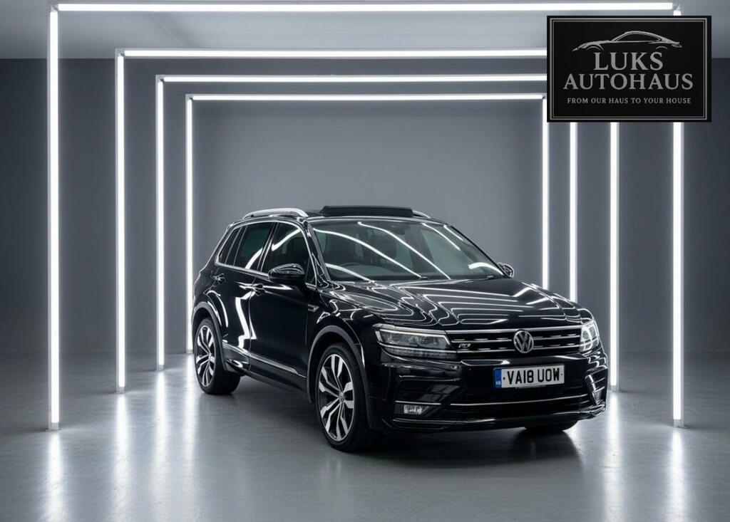 Volkswagen Tiguan 2.0 Tdi R-line Dsg 4Motion Euro 6 Ss Black