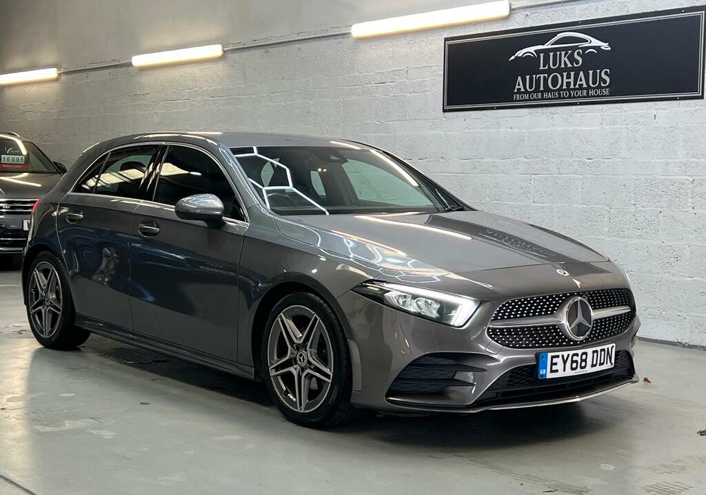Mercedes-Benz A Class 1.3 A200 Amg Line 7G-dct Euro 6 Ss EY68DDN Grey #2