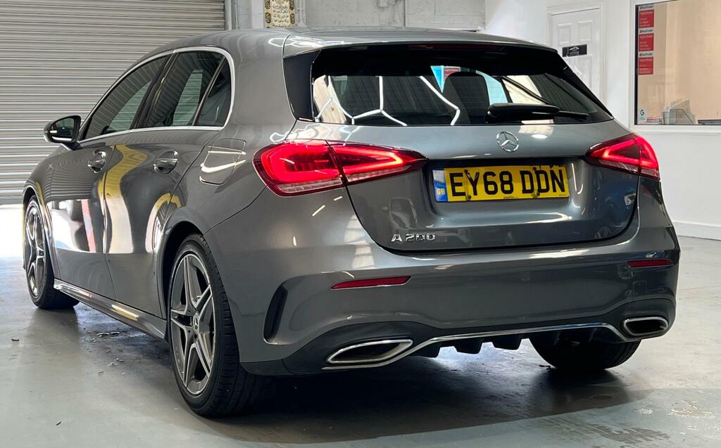 Mercedes-Benz A Class 1.3 A200 Amg Line 7G-dct Euro 6 Ss EY68DDN Grey #4