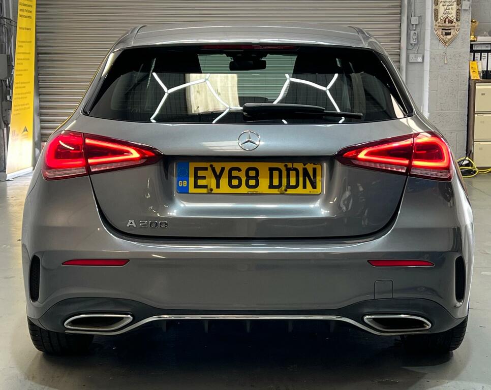 Mercedes-Benz A Class 1.3 A200 Amg Line 7G-dct Euro 6 Ss EY68DDN Grey #5