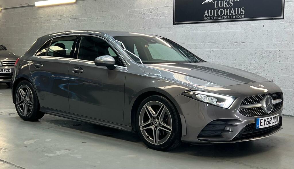 Mercedes-Benz A Class 1.3 A200 Amg Line 7G-dct Euro 6 Ss EY68DDN Grey #6