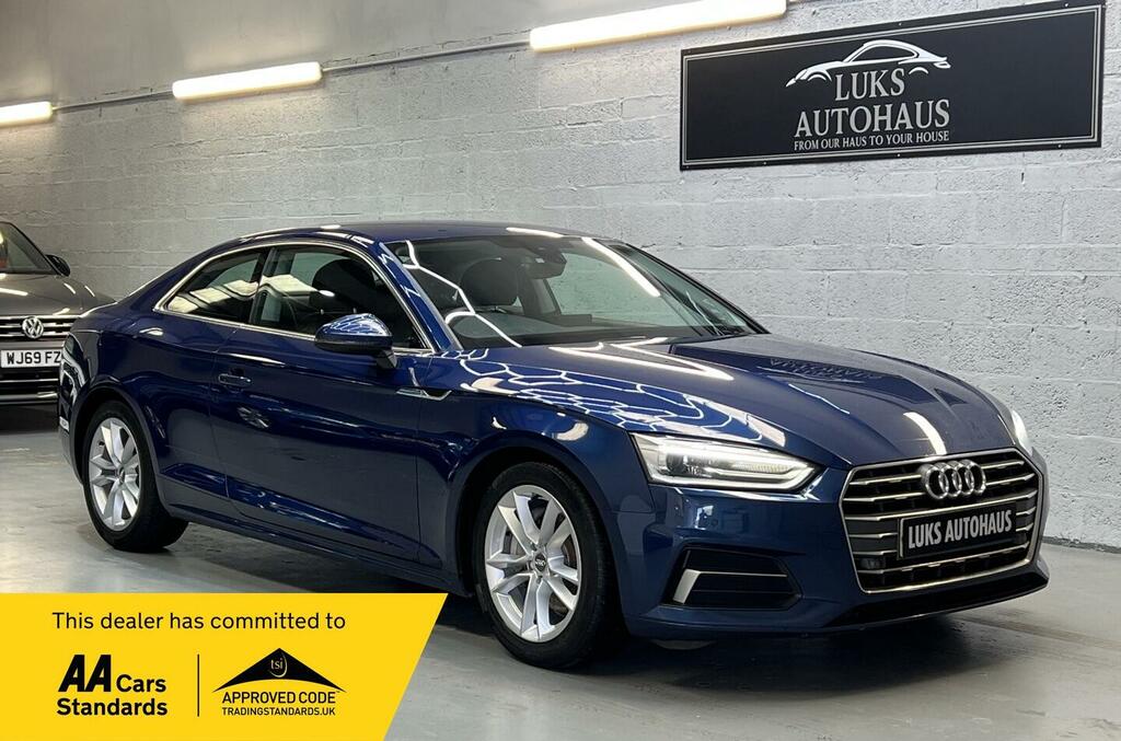 Audi A5 2.0 Tdi Ultra Sport S Tronic Euro 6 Ss Blue #2