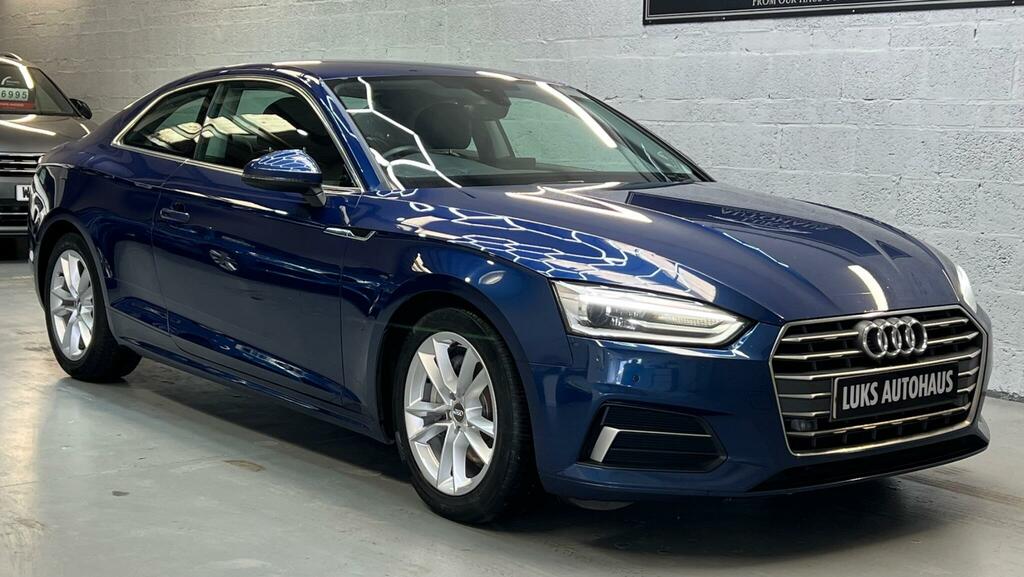 Audi A5 2.0 Tdi Ultra Sport S Tronic Euro 6 Ss Blue #6