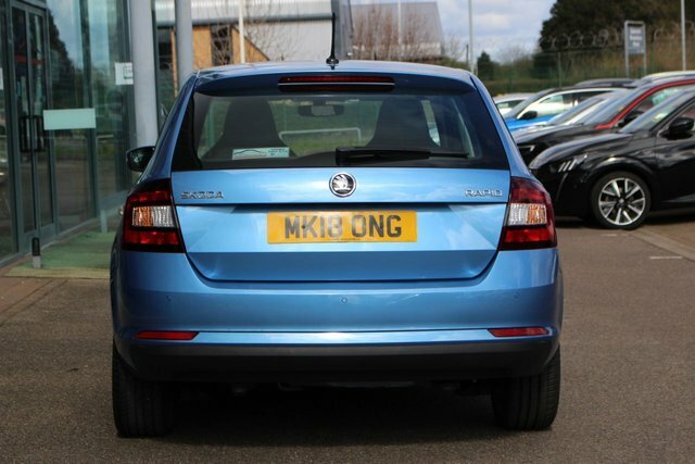 Skoda Rapid Spaceback 1.0 Tsi Se Tech Hatchback Dsg Euro 6 S MK18ONG Blue #6