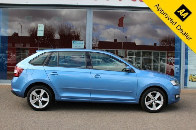 Skoda Rapid Spaceback 1.0 Tsi Se Tech Hatchback Dsg Euro 6 S MK18ONG Blue #2