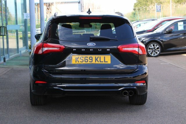Ford Focus 1.0T Ecoboost St-line X Estate Eur KS69KLL Black #6