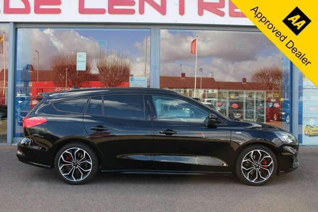 Ford Focus 1.0T Ecoboost St-line X Estate Eur KS69KLL Black #2