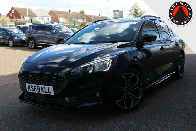 Ford Focus 1.0T Ecoboost St-line X Estate Eur KS69KLL Black #4