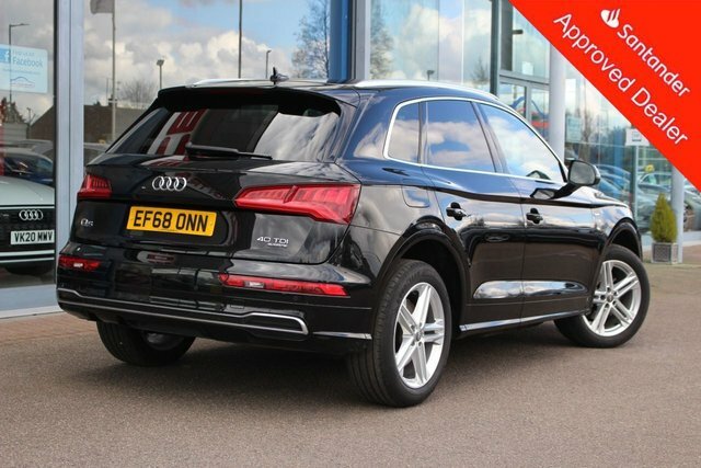 Audi Q5 2.0 Tdi 40 S Line Suv S Tronic Quattro EF68ONN Black #3