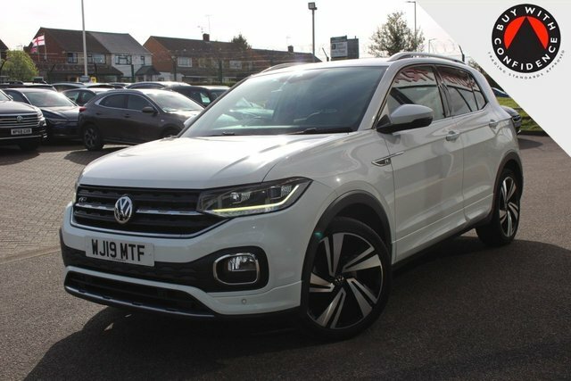 Volkswagen T-Cross 1.0 Tsi R-line Suv Euro 6 S S WJ19MTF White #4