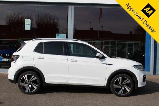 Volkswagen T-Cross 1.0 Tsi R-line Suv Euro 6 S S WJ19MTF White #2
