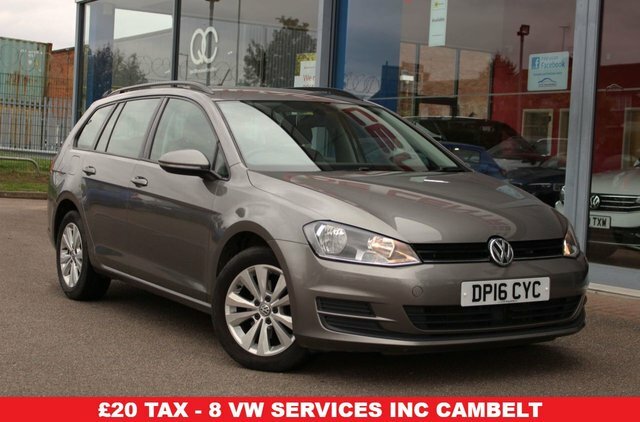 Volkswagen Golf 2.0 Tdi Bluemotion Tech Se Estate Manua Grey