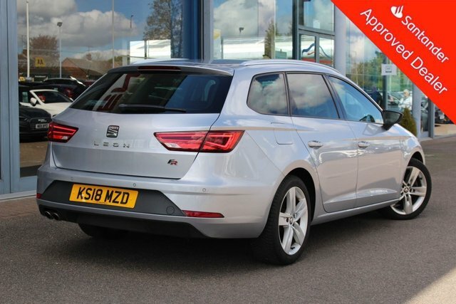 Seat Leon 2.0 Tdi Fr Technology St Euro 6 KS18MZD Silver #3