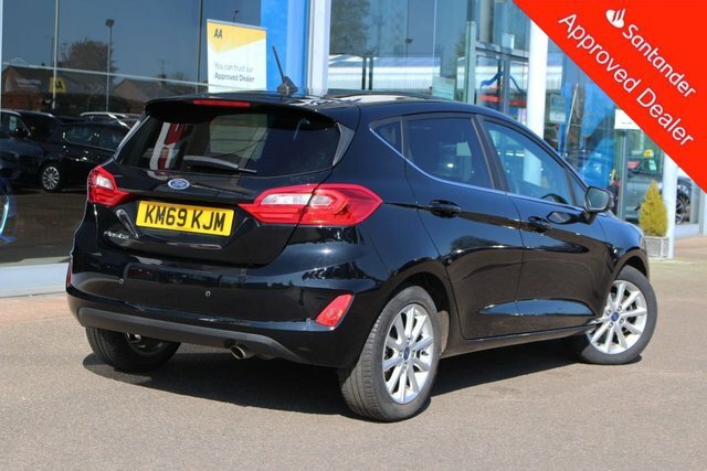 Ford Fiesta 1.0T Ecoboost Gpf Titanium X Hatchback KM69KJM Black #3