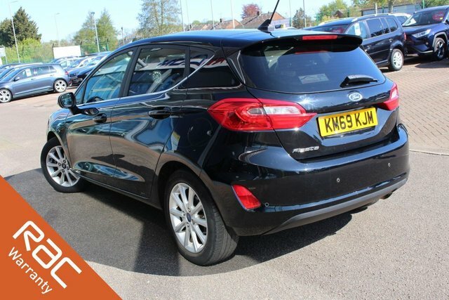 Ford Fiesta 1.0T Ecoboost Gpf Titanium X Hatchback KM69KJM Black #5