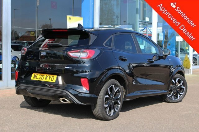 Ford Puma 1.0T Ecoboost Mhev St-line X Suv ML20KYO Black #3