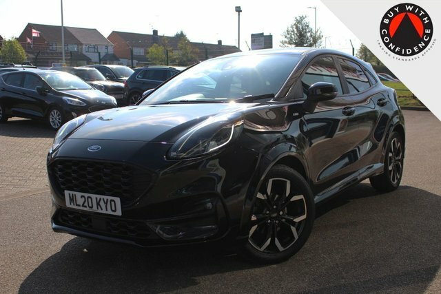 Ford Puma 1.0T Ecoboost Mhev St-line X Suv ML20KYO Black #4