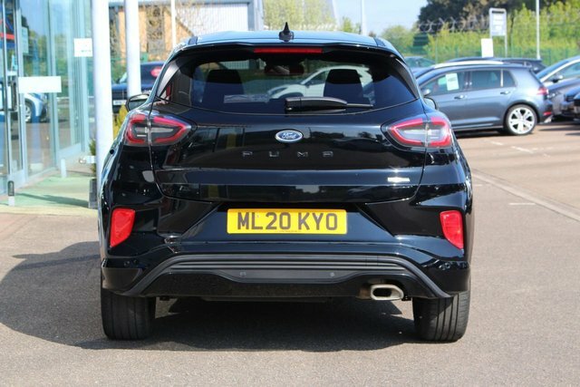 Ford Puma 1.0T Ecoboost Mhev St-line X Suv ML20KYO Black #6