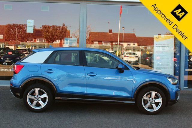 Audi Q2 1.4 Tfsi Cod Sport Suv S Tronic Euro 6 HG66UKJ Blue #2