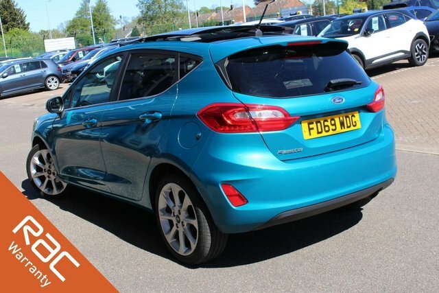 Ford Fiesta 1.0T Ecoboost Titanium Hatchback FD69WDG Blue #5