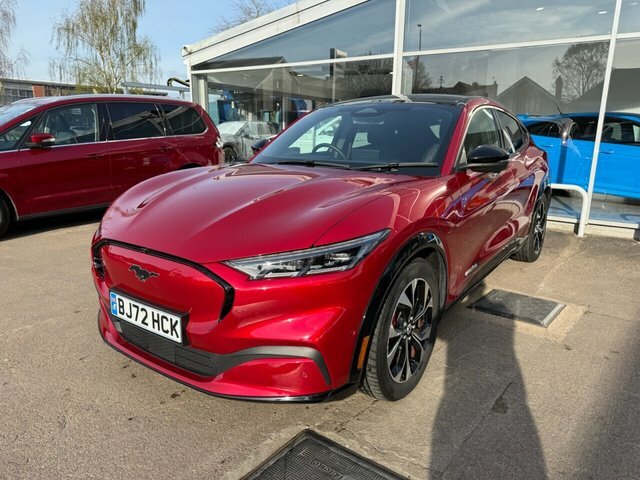 Ford Mustang Mach-E Suv BJ72HCK Red #4