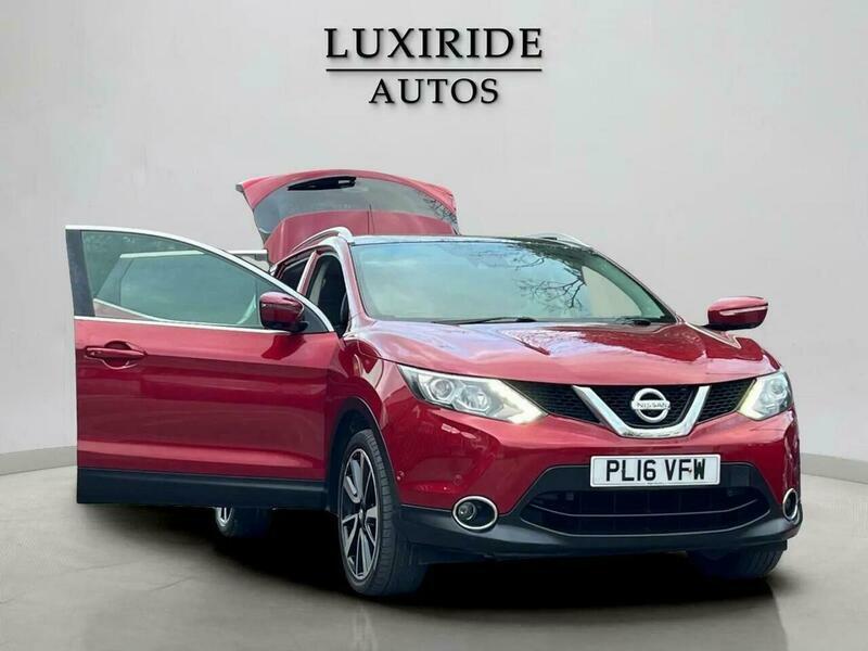Nissan Qashqai 1.2 Dig-t Tekna 2Wd PL16VFW Red #5