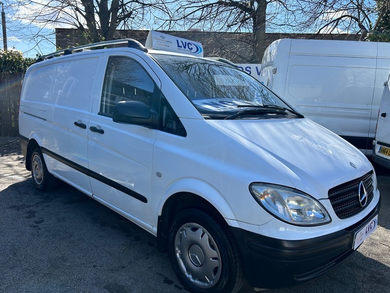 Mercedes-Benz V Class 109 Cdi Long LN11XFA White