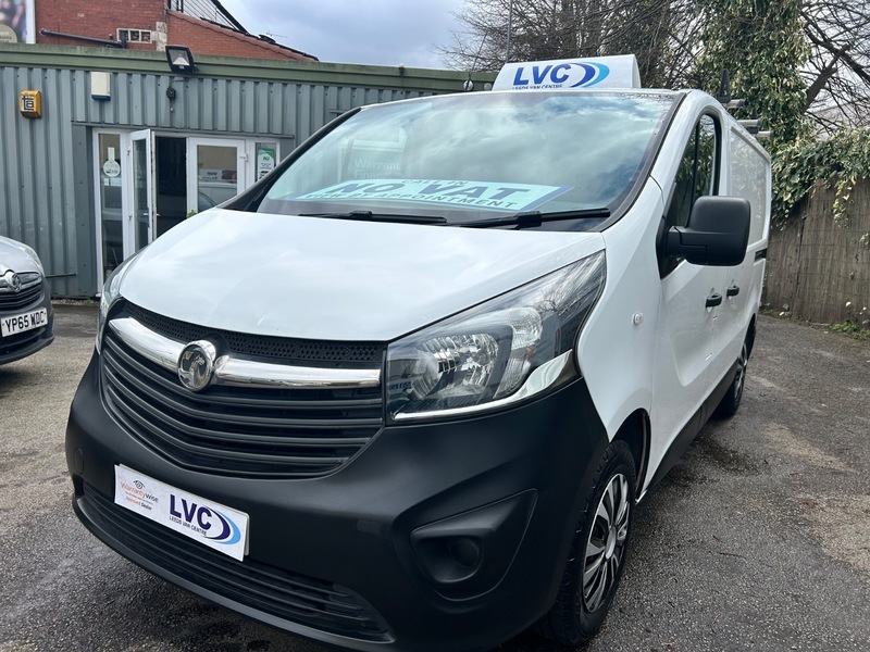 Vauxhall Vivaro 2700 L1h1 Cdti No White