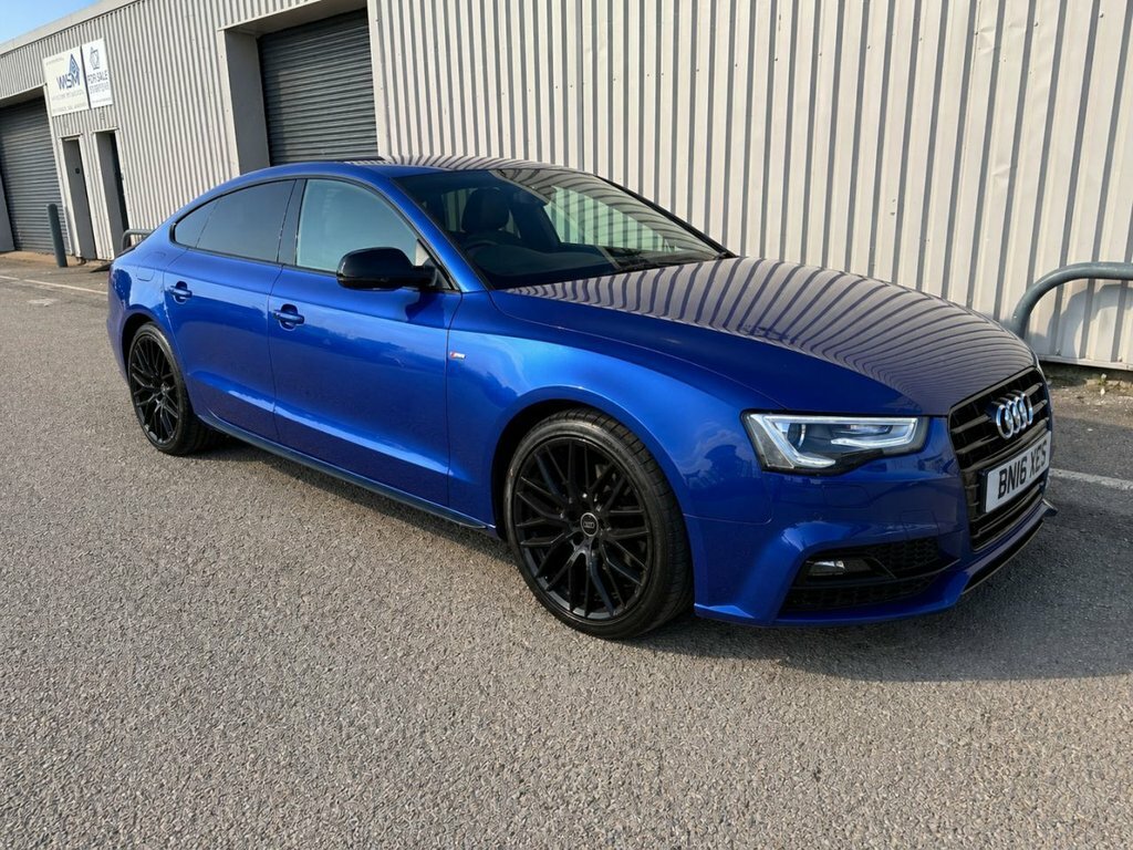 Audi A5 2L Black Edition Plus BN16XES Blue #3