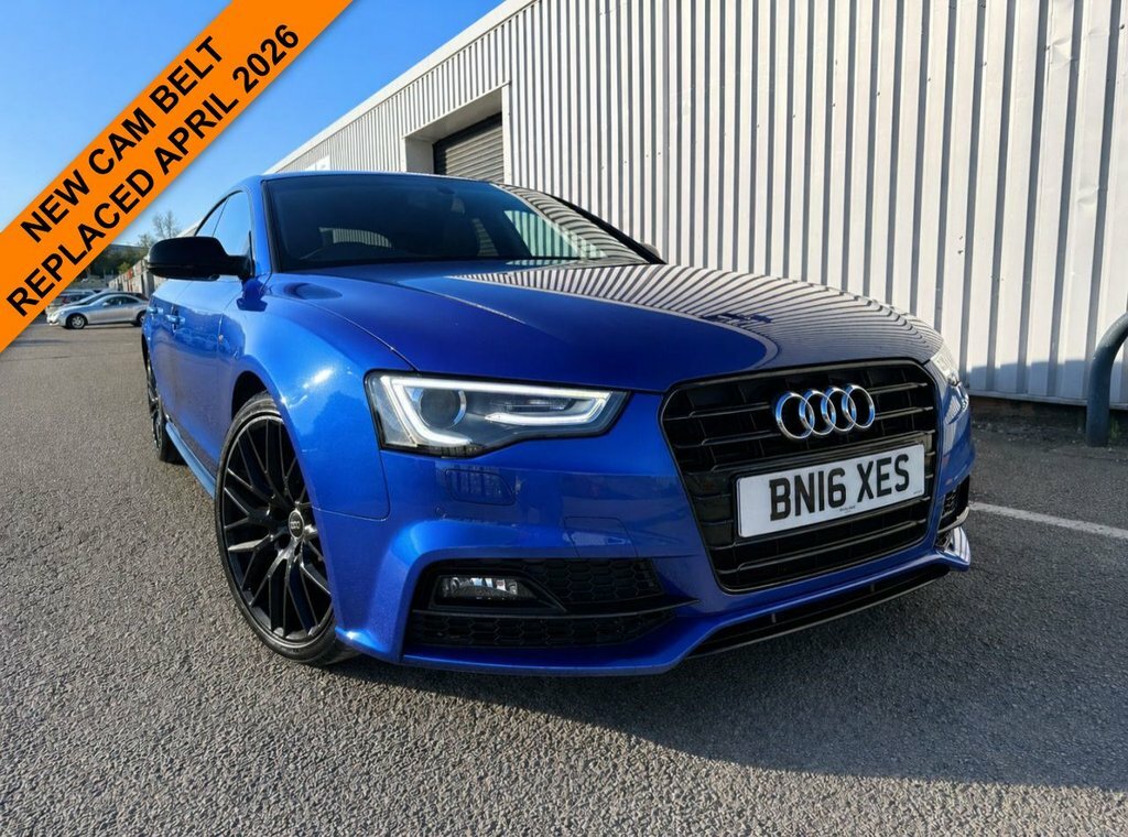 Audi A5 2L Black Edition Plus Blue