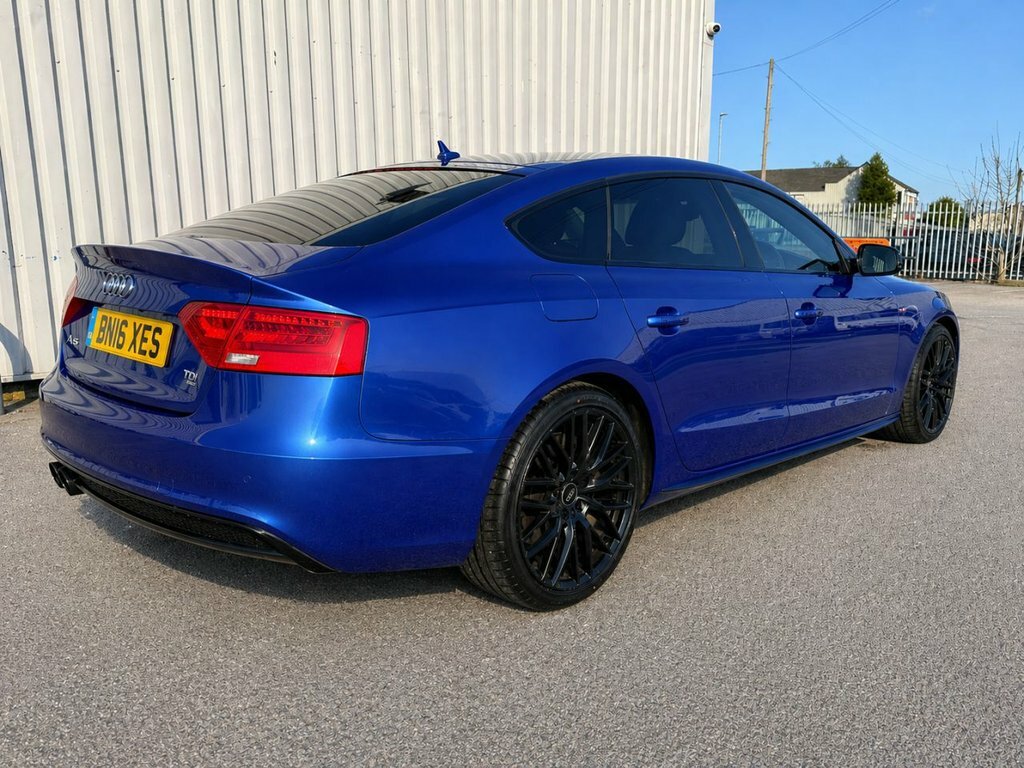 Audi A5 2L Black Edition Plus BN16XES Blue #2