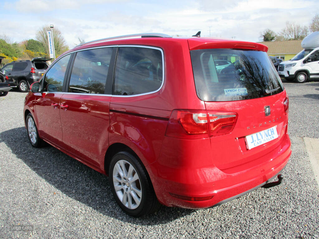 Seat Alhambra 2.0 Tdi Cr Ecomotive Se Lux Red #5