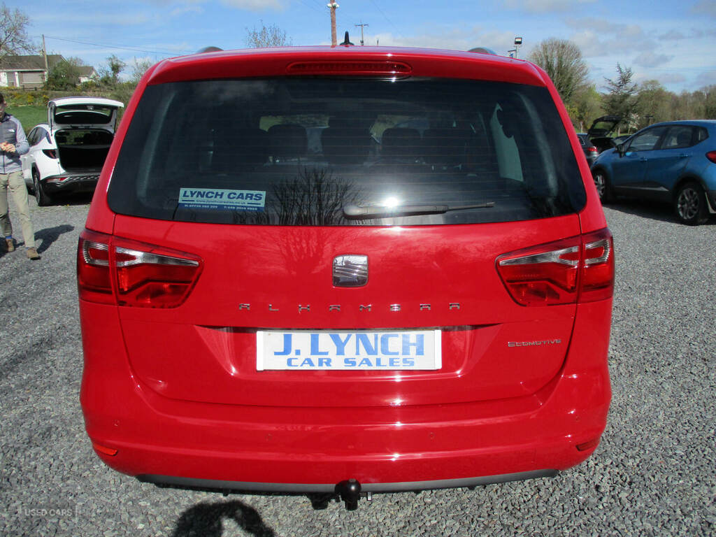 Seat Alhambra 2.0 Tdi Cr Ecomotive Se Lux Red #4