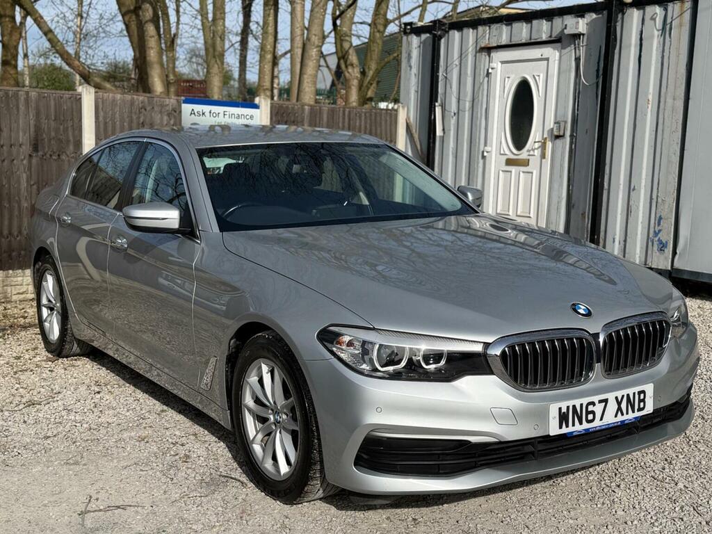 BMW 5 Series Saloon 2.0 520D Se Euro 6 Ss 201767 WN67XNB Silver #4