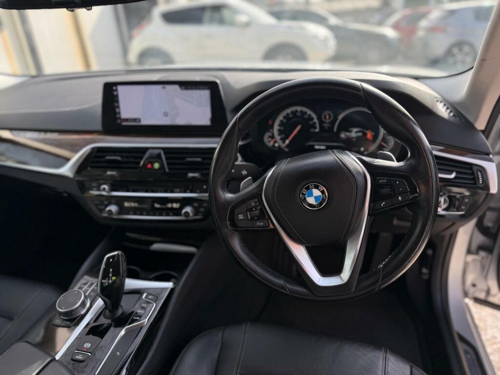 BMW 5 Series Saloon 2.0 520D Se Euro 6 Ss 201767 WN67XNB Silver #2
