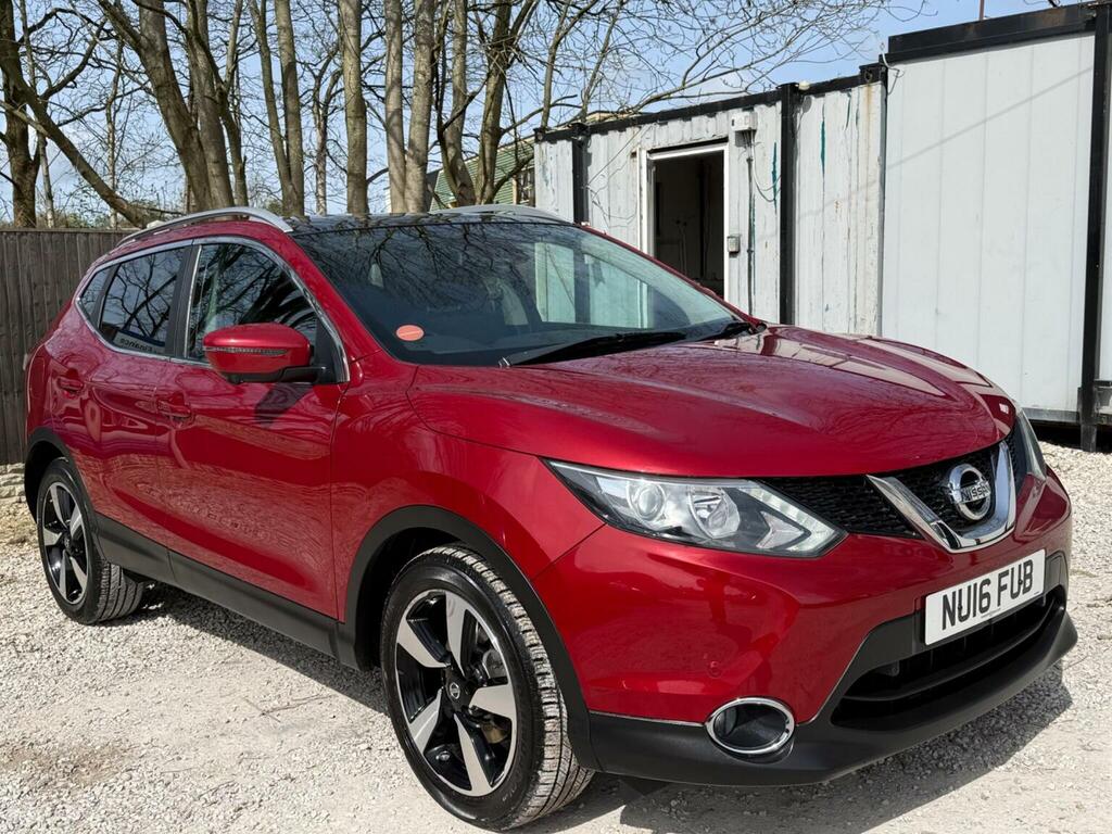 Nissan Qashqai Suv 1.5 Dci N-connecta 2Wd Euro 6 Ss 2016 NU16FUB Red #6