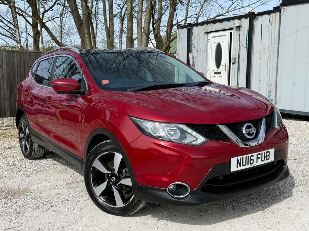 Nissan Qashqai Suv 1.5 Dci N-connecta 2Wd Euro 6 Ss 2016 Red