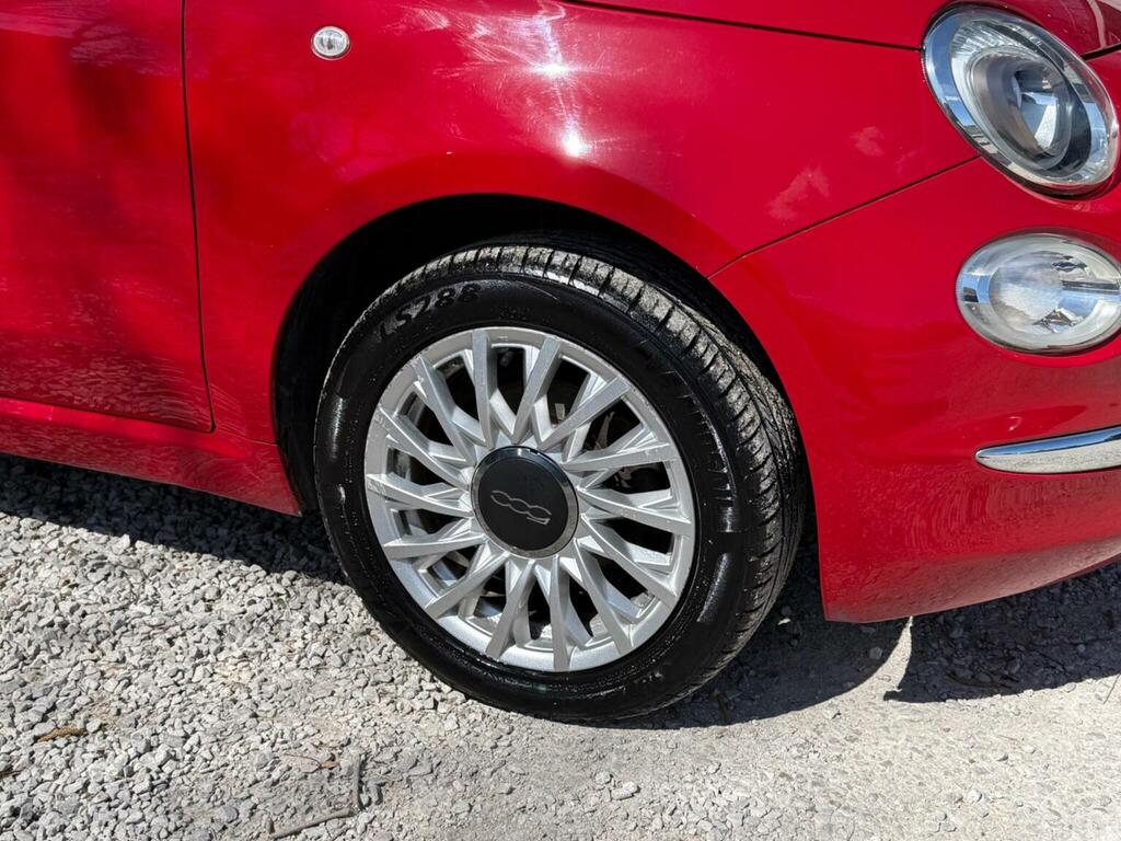 Fiat 500 Hatchback 1.2 Lounge Euro 6 Ss 201616 FY16LYK Red #5