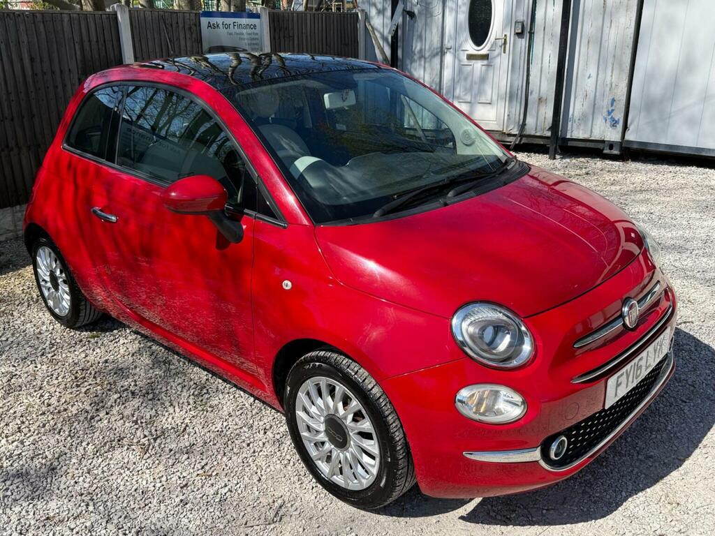 Fiat 500 Hatchback 1.2 Lounge Euro 6 Ss 201616 FY16LYK Red #4