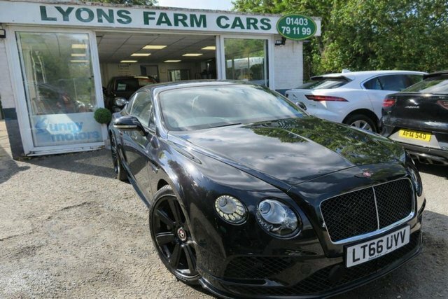 Bentley Continental Gt 2016 4.0 V8 Gt S Coupe 4Wd Eu Black