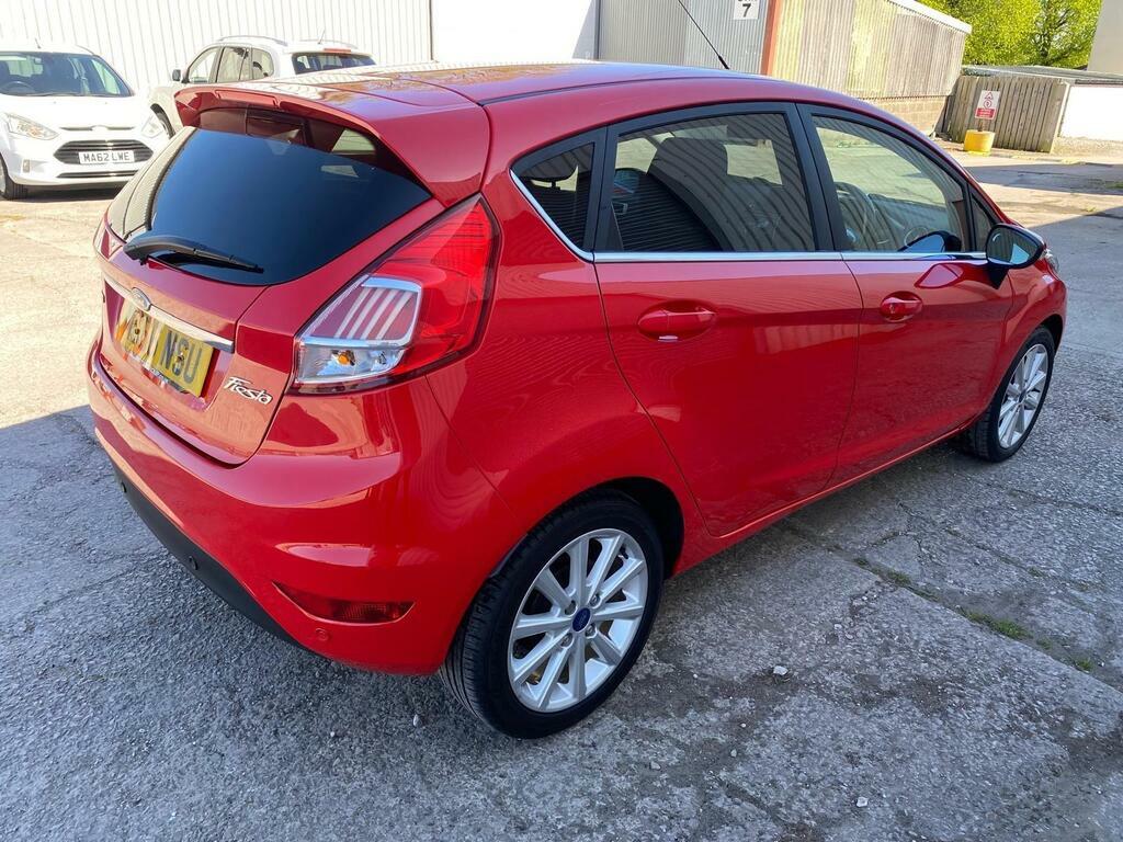 Ford Fiesta 1.0T Ecoboost Titanium Euro 6 S S MC66NSU Red #5