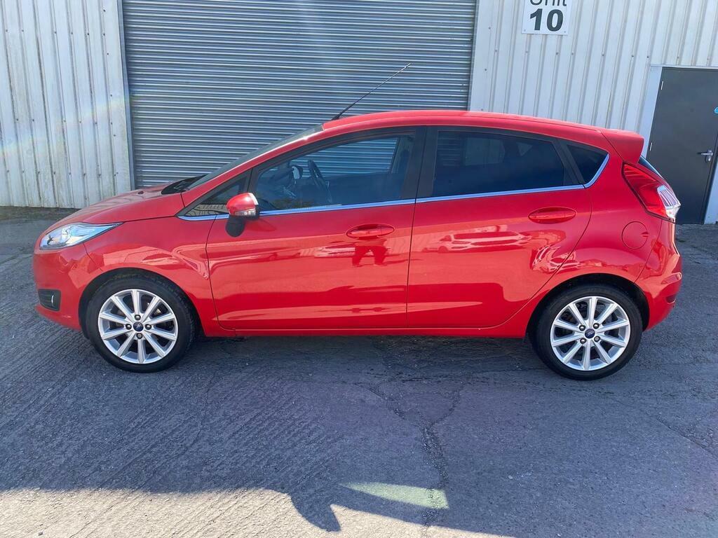 Ford Fiesta 1.0T Ecoboost Titanium Euro 6 S S MC66NSU Red #3
