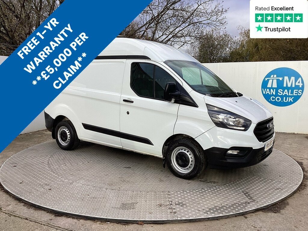 Ford Transit Custom 300 Ecoblue Swb H R A C Euro 6 New Wet Belt U76 YR19BCG White