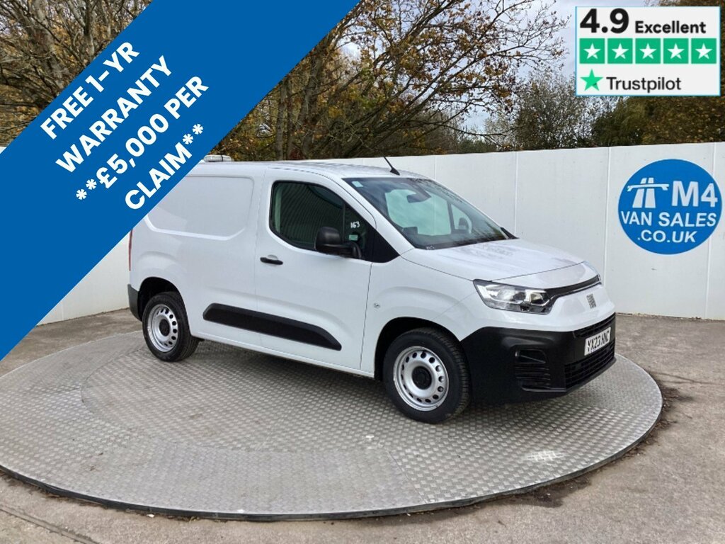 Fiat Doblo Bluehdi 1000Kg Swb A C Euro 6 U7618 Ulez White